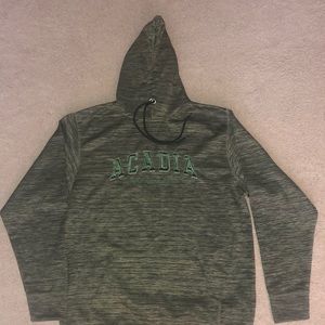 acadia national park green sweatshirt hoodie